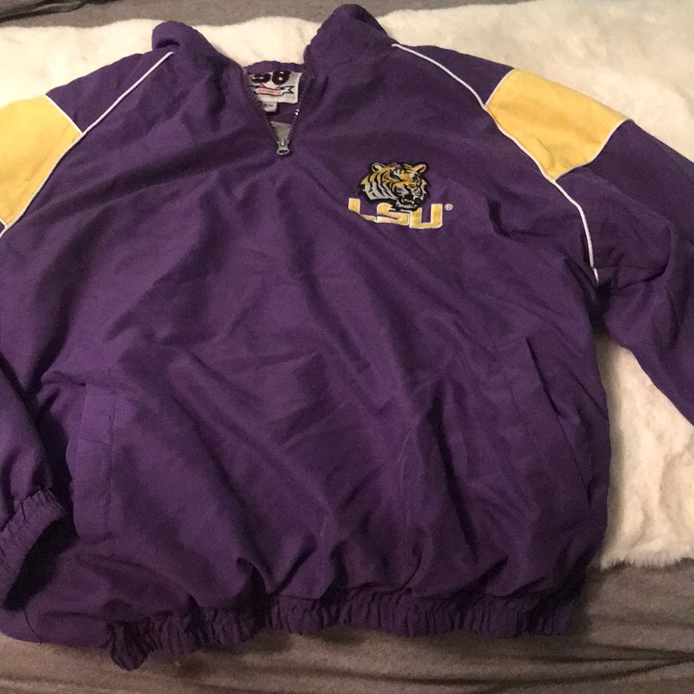 LSU tigers rain jacket or pullover